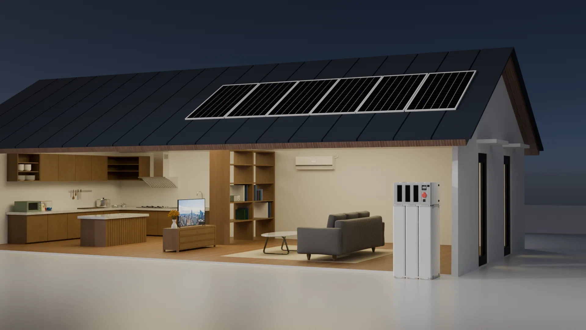 Kodu energia salvestussüsteemi jaoks sobiva töörežiimi valimine