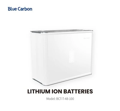Blue Carbon 48V 100Ah liitiumioonaku kodune energiasalvestussüsteem